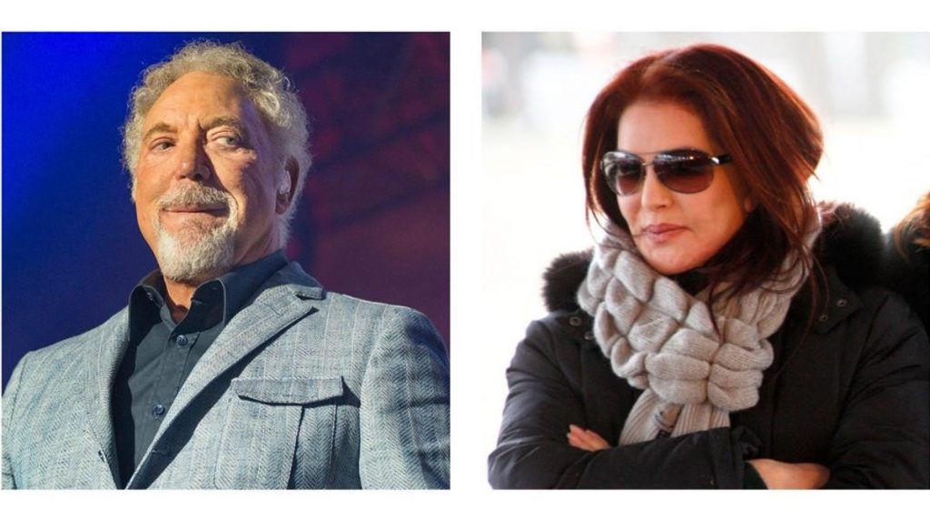 TOM JONES Y PRISCILLA PRESLEY