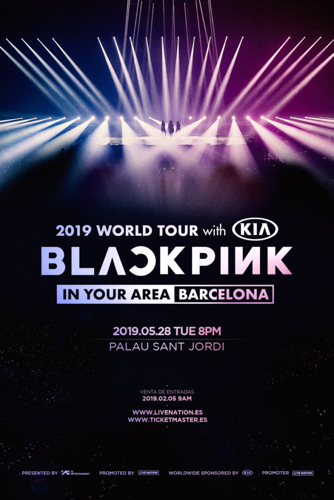 BLACKPINK ACTURÁ EN BARCELONA DENTRO DE SU PRIMERA GIRA EUROPEA