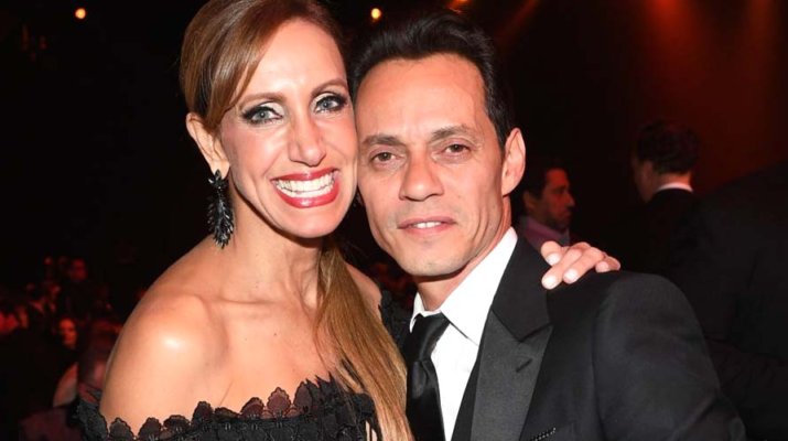 Marc Anthony se come a besos a Lili Estefan