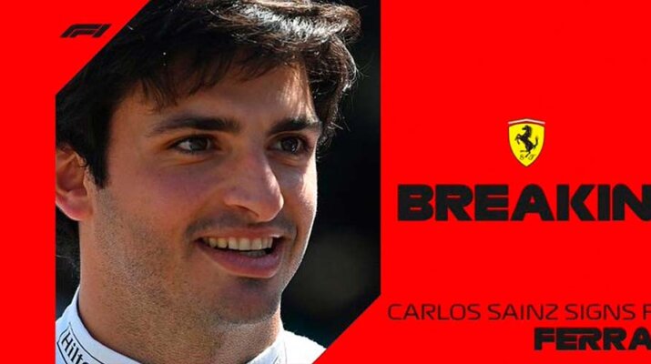 Ferrari oficializa el fichaje de Carlos Sainz