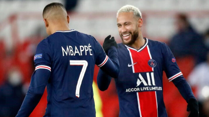 Neymar y Mbappé se cruzan en el camino del Barça