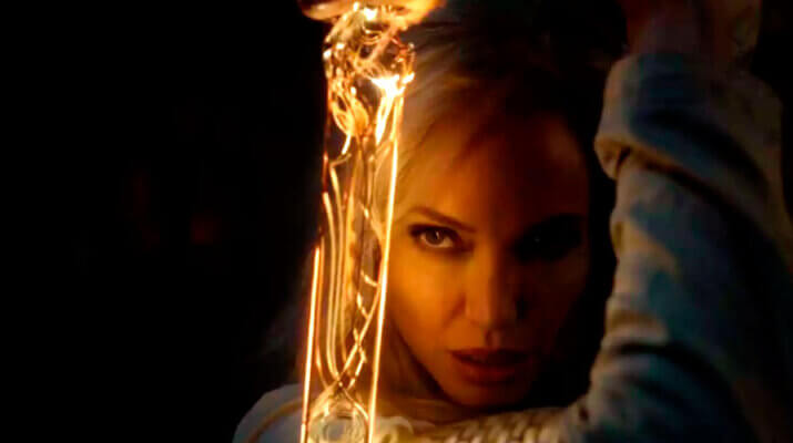 ¿Qué es la extraña espada de Angelina Jolie en 'Eternals'?