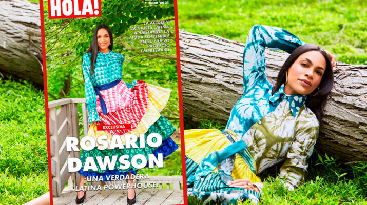 La actriz Rosario Dawson engalana la portada de HOLA! USA