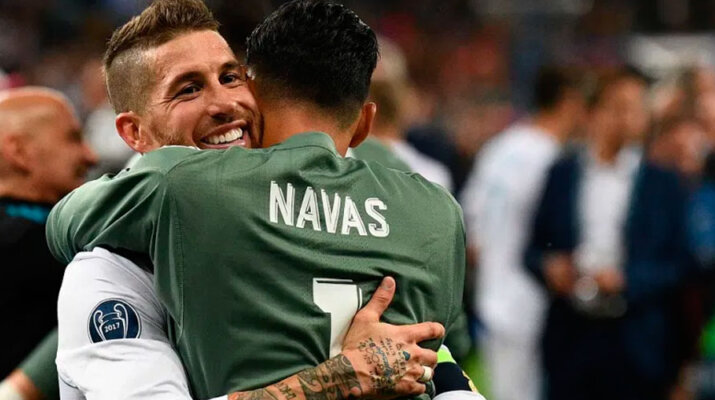 Sergio Ramos da un espaldarazo a Keylor Navas en el PSG