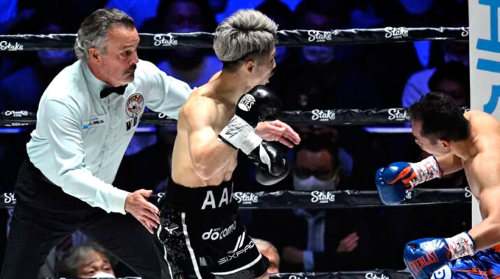 Naoya Inoue propinó brutal KO a Nonito Donaire y se colgó tres cinturones mundiales del peso gallo en Japón