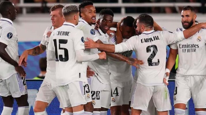Real Madrid conquistó la Supercopa de Europa ante Eintracht Frankfurt