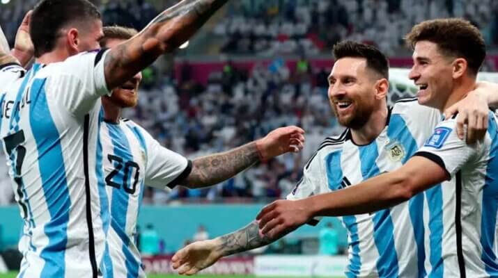 Argentina se apoya en Leo Messi y consigue el pase a los cuartos de final del Mundial frente a Australia