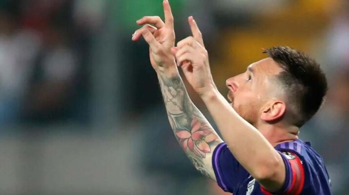 Lionel Messi armó una jugada de fantasía que maravilló a su entrenador Lionel Scaloni