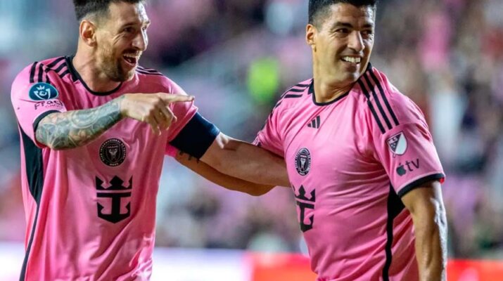 Messi y Luis Suárez golean al Nashville y llevan al Inter Miami a cuartos de final de la Concachampions
