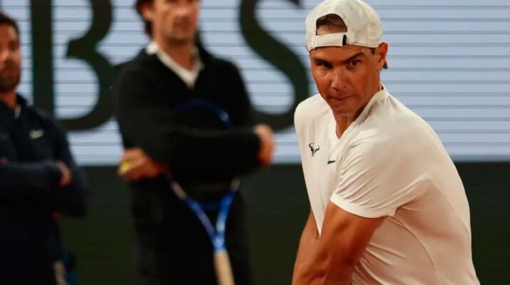 Con ovación y aplausos recibieron a Rafa Nadal en entrenamientos hacia Roland Garros