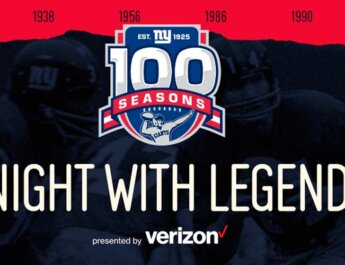 Los New York Giants celebraron sus 100 años por todo lo alto en el Madison Square Garden
