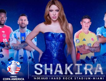 La superestrella global Shakira se presentará en la final de la CONMEBOL Copa América USA 2024™