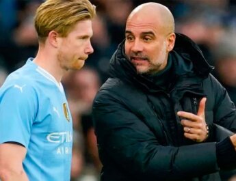 Pep Guardiola disipó los rumores sobre la salida de De Bruyne del Manchester City
