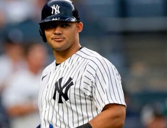 Jasson Domínguez podría regresar a la acción con Yankees en una semana