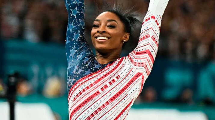 Simone Biles se convierte en la gimnasta estadounidense más ganadora en Juegos Olímpicos