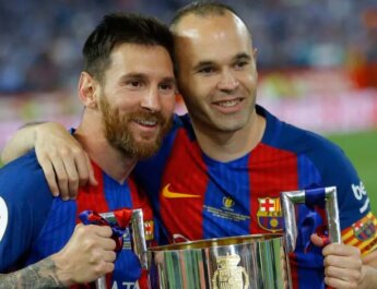 Leo Messi dedica sentido mensaje para Andrés Iniesta por su retiro