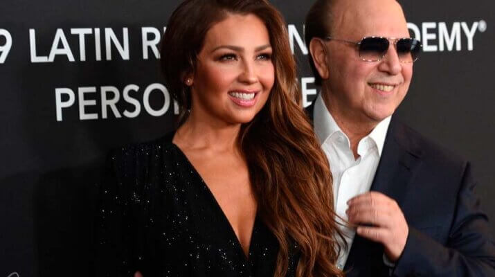 Thalía cumplió 24 años de casada con Tommy Mottola y así lo celebró en redes