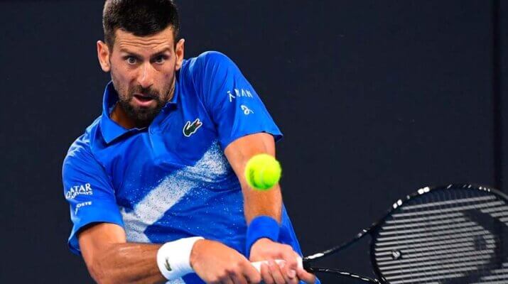 Novak Djokovic arranca con triunfo en Brisbane y apunta al Australian Open