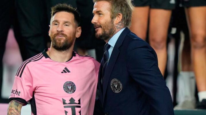Lionel Messi quiere que David Beckham salga del retiro con el Inter Miami