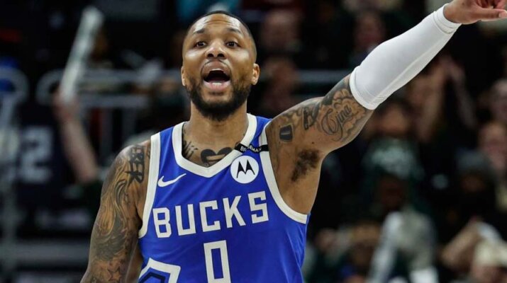 Damian Lillard tiene un coágulo de sangre y será baja indefinida en los Milwaukee Bucks
