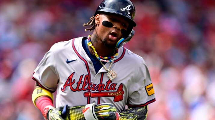 Ronald Acuña Jr. cada vez más cerca de regresar a la acción con Braves