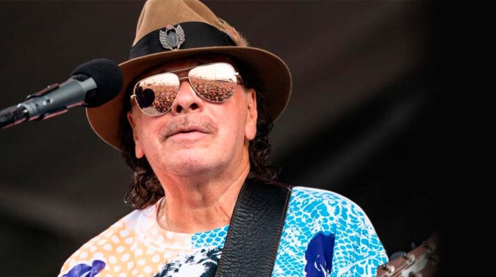 Carlos Santana fue hospitalizado de emergencia antes de dar un concierto