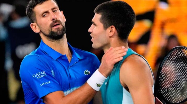 Novak Djokovic elogia a Carlos Alcaraz: “Tiene todo lo necesario para hacer historia”