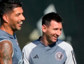 Luis Suárez habla de su buena comunicación con Messi en la cancha