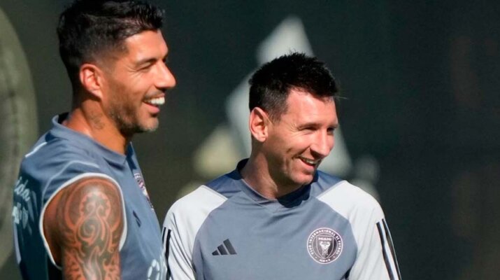 Luis Suárez habla de su buena comunicación con Messi en la cancha