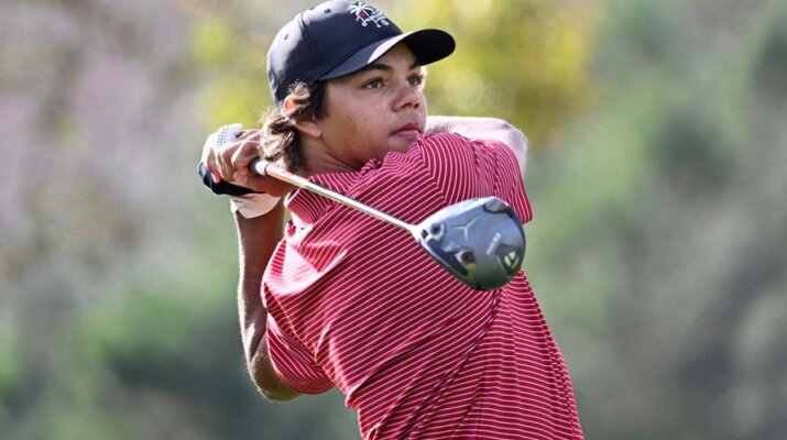 Charlie Woods, hijo de la leyenda Tiger Woods, ganó con 16 años el Team TaylorMade Invitational de AJGA