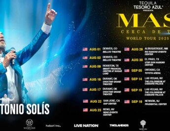 Marco Antonio Solís, regresa con la gira MAS CERCA DE TI WORLD TOUR 2025