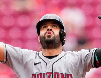 Eugenio Suáez se convirtió en el tercer venezolano con más cuadrangulares en Grandes Ligas