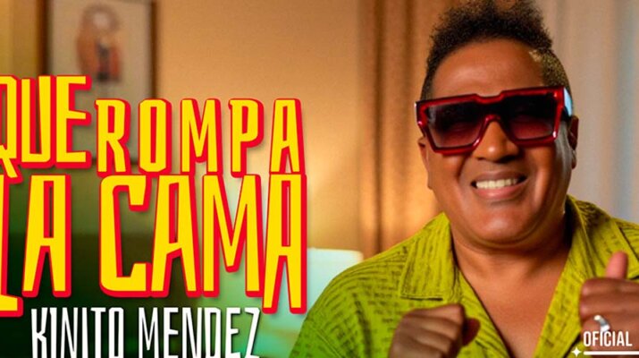 “Que rompa la cama” lo nuevo de Kinito Méndez