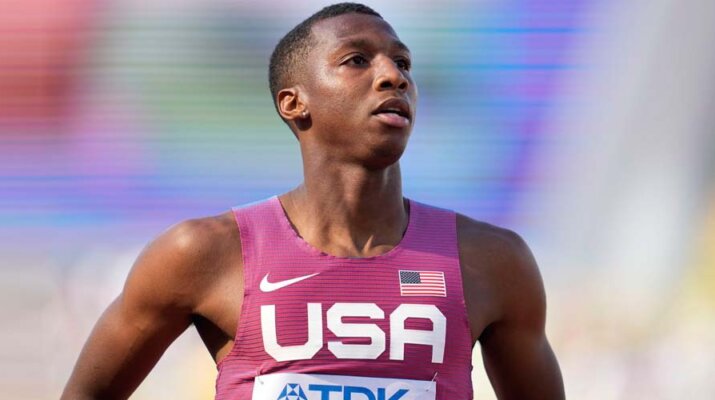 Erriyon Knighton, suspendido cuatro años por dopaje y fuera del Mundial de Atletismo