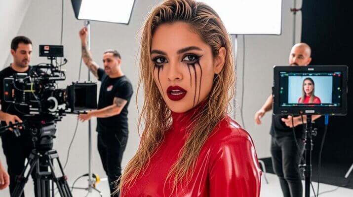 La artista digital Milka Gadas estrena canción y video con IA