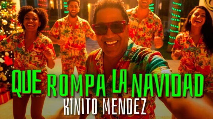 Kinito Méndez llega a Romper la Navidad con Merengue