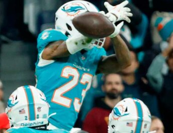 Miami Dolphins imitó celebración de Cristiano Ronaldo en el Santiago Bernabéu