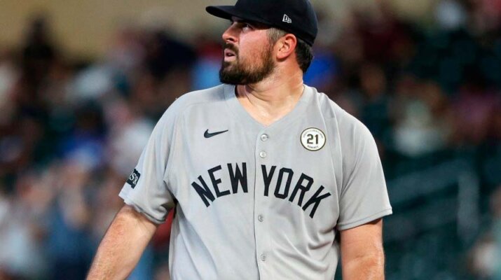 Carlos Rodón descarta su presencia en el Día Inaugural 2026 con los Yankees