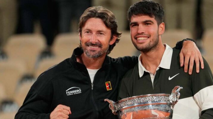 Ferrero rompe el silencio tras su ruptura con Carlos Alcaraz