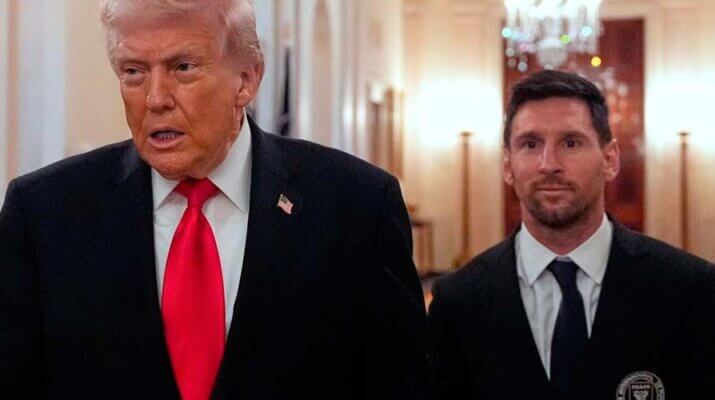 Trump recibió a Messi en la Casa Blanca y reveló que uno de sus hijos “es un gran fan” del argentino