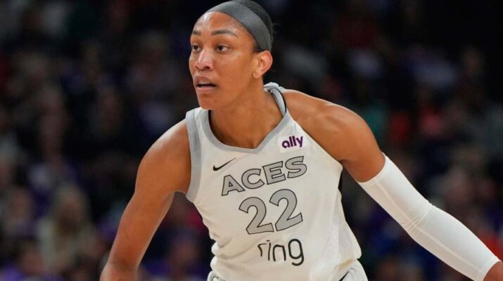 A’ja Wilson firma contrato más alto en la historia de la WNBA con casi $5 millones
