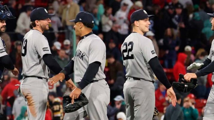 Yankees barren a Boston por primera vez desde 2021