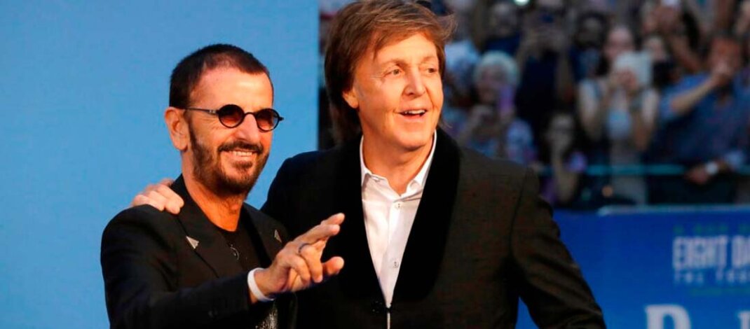 Paul McCartney y Ringo Starr, juntos otra vez
