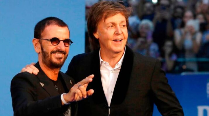 Paul McCartney y Ringo Starr, juntos otra vez
