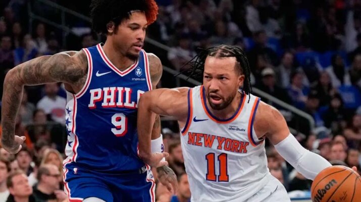 Knicks toman ventaja en semifinales tras paliza a Sixers