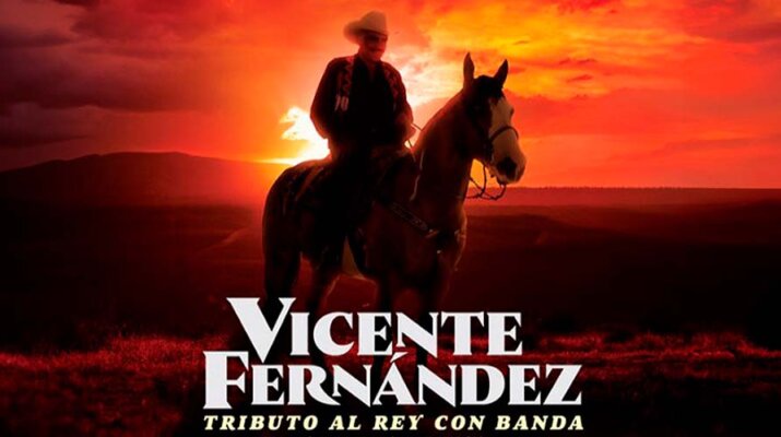 ‘Tributo al Rey con Banda’ el regreso de Vicente Fernández