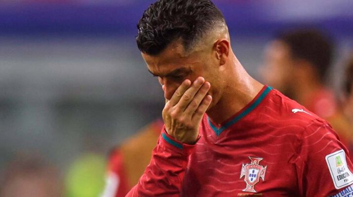 Cristiano Ronaldo rompe en llanto tras tras ser eliminado del Mundial 2026