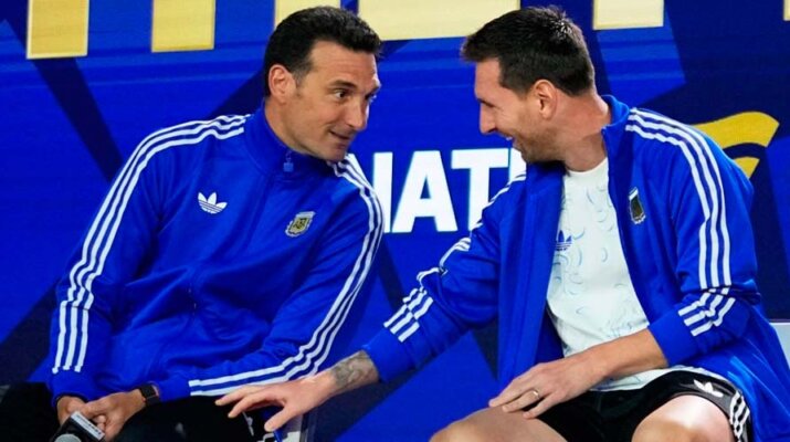 Scaloni no confirmó que sea el último partido de Messi con Argentina: “No deja de sorprender”