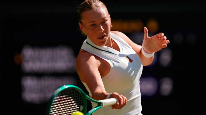 Tenista Amanda Anisimova genera polémica por tomar “misteriosa bebida” en su partido del Cincinnati Open