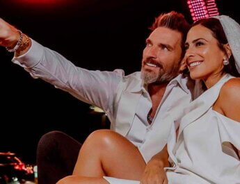 Julián Gil y Valeria Marín se casan otra vez en Las Vegas